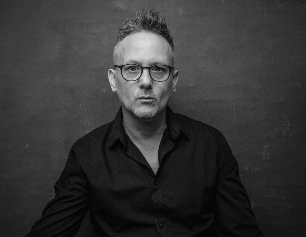 Porträtfotografie von Diane K. Senft, professionelle Fotografie in Schwarz-Weiß, Porträt eines Mannes